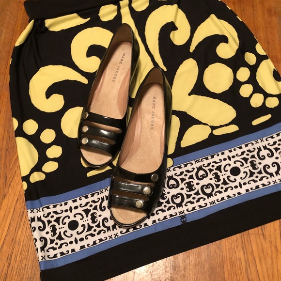 Marc Jacobs Shoes - Marc Jacobs Black Demi Open Toe Shoe